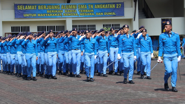 Semangat Kebersamaan Siswa SMA Taruna Bangsa